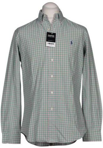 Polo Herren Hemd, türkis, Gr. 39, Baumwolle - Second Hand - Ralph Lauren - Modalova