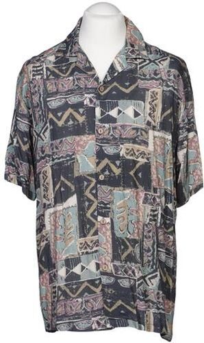 Herren Hemd, mehrfarbig, Gr. L - Second Hand - Pull & Bear - Modalova