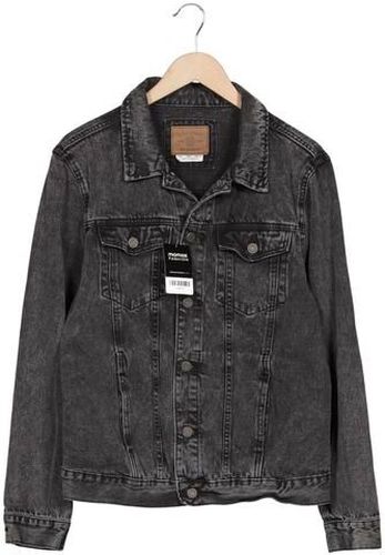 Herren Jacke, grau, Gr. L, Baumwolle - Second Hand - Pull & Bear - Modalova