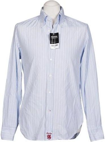 Herren Hemd, hellblau, Gr. M, Baumwolle - Second Hand - Replay - Modalova