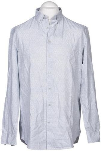 Herren Hemd, hellblau, Gr. XL, Baumwolle - Second Hand - Reserved - Modalova