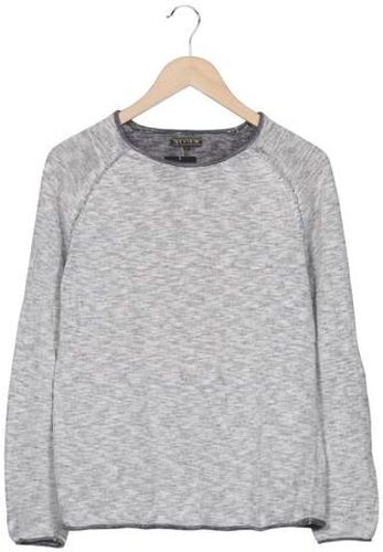 Herren Pullover, grau, Gr. S, Baumwolle - Second Hand - Review - Modalova