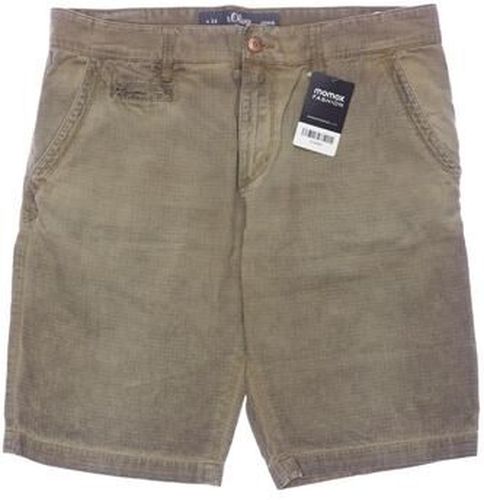 Herren Shorts, braun, Gr. W33, Baumwolle - Second Hand - S. Oliver - Modalova