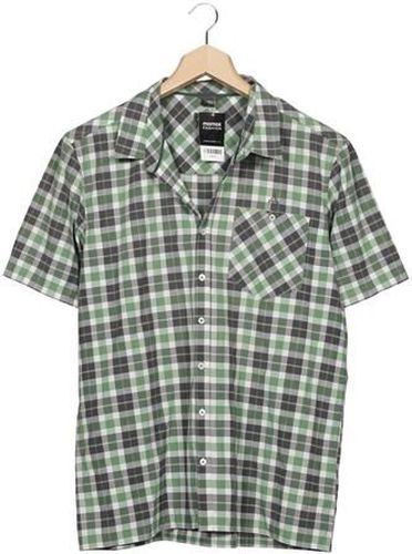 Herren Hemd, mehrfarbig, Gr. 47, Baumwolle, Synthetik - Second Hand - Schöffel - Modalova