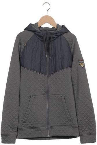 Herren Kapuzenpullover, grau, Gr. EU 48, Synthetik - Second Hand - Schöffel - Modalova