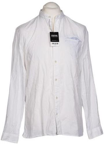 Herren Hemd, weiß, Gr. 42, Baumwolle - Second Hand - Selected - Modalova