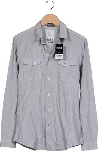 Herren Hemd, grau, Gr. 38 - Second Hand - Sisley - Modalova