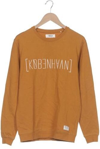 Herren Sweatshirt, orange, Gr. M, Baumwolle - Second Hand - Solid - Modalova