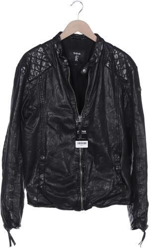 Herren Jacke, schwarz, Gr. Xxl, Baumwolle, Leder, Synthetik - Second Hand - tigha - Modalova