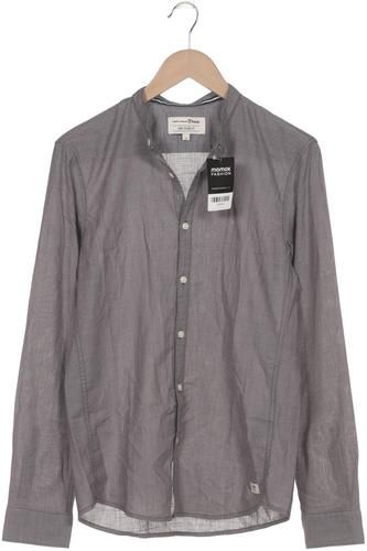 Herren Hemd, grau, Gr. S, Baumwolle - Second Hand - Tom Tailor Denim - Modalova
