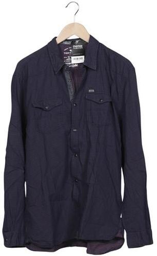 Herren Hemd, marineblau, Gr. Xxl, Baumwolle - Second Hand - Tom tailor - Modalova