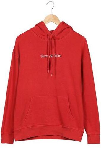 Herren Kapuzenpullover, rot, Gr. S, Baumwolle, Synthetik - Second Hand - Tommy Jeans - Modalova
