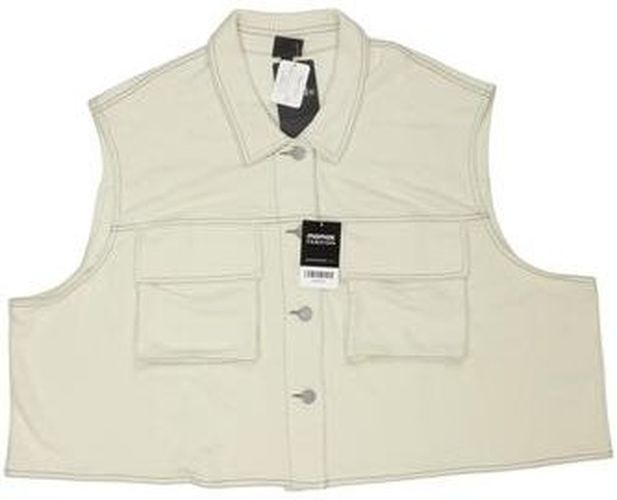 Damen Weste, beige, Gr. EU 54, Baumwolle, Synthetik - Second Hand - Ulla popken - Modalova
