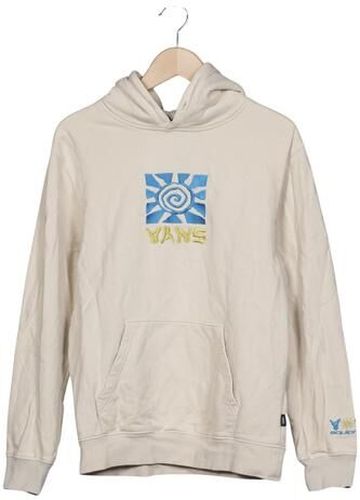 Herren Kapuzenpullover, beige, Gr. S, Baumwolle - Second Hand - Vans - Modalova