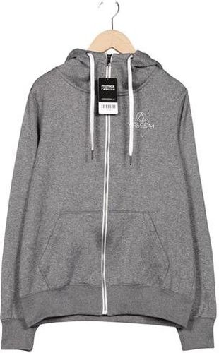 Damen Kapuzenpullover, grau, Gr. S, Baumwolle, Synthetik - Second Hand - Volcom - Modalova
