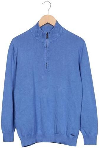 Herren Pullover, blau, Gr. EU 50, Baumwolle - Second Hand - Walbusch - Modalova