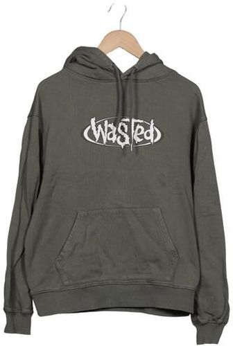 Herren Kapuzenpullover, grün, Gr. M, Baumwolle - Second Hand - Wasted Paris - Modalova