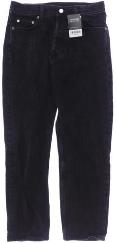 Herren Jeans, schwarz, Gr. W28 L30, Baumwolle - Second Hand - Weekday - Modalova