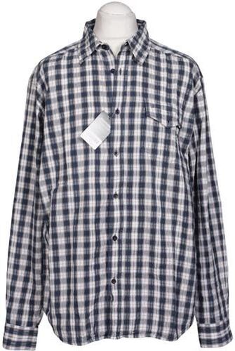 Herren Hemd, marineblau, Gr. XL, Baumwolle - Second Hand - Wrangler - Modalova
