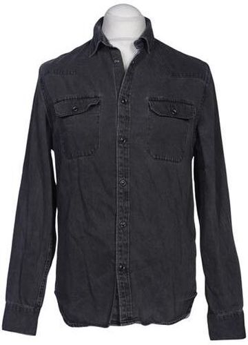 Herren Hemd, grau, Gr. M - Second Hand - Zara - Modalova