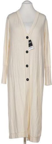 Damen Strickjacke, cremeweiß, Gr. L, Elasthan, Leinen - Second Hand - 10days - Modalova