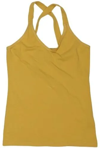 Damen Top, gelb, Gr. 3Xs, Elasthan, Baumwolle - Second Hand - 10days - Modalova