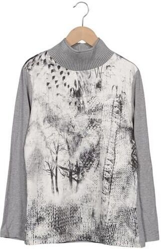 Damen Pullover, grau, Gr. EU 40, Elasthan, Baumwolle, Synthetik, Viskose, Modal - Second Hand - Airfield - Modalova