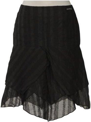 Damen Rock, schwarz, Gr. EU 36, Baumwolle, Synthetik - Second Hand - Airfield - Modalova