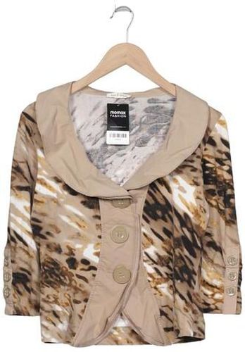 Damen Strickjacke, beige, Gr. EU 38, Elasthan, Baumwolle - Second Hand - Airfield - Modalova