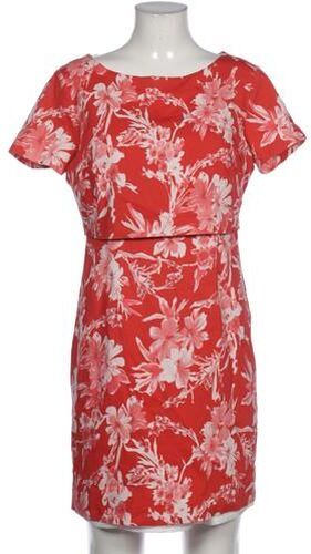 Damen Kleid, rot, Gr. EU 42, Elasthan, Baumwolle, Synthetik - Second Hand - Alba Moda - Modalova