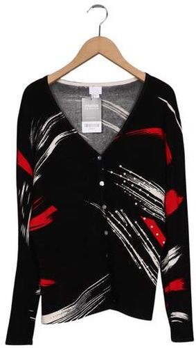 Damen Strickjacke, schwarz, Gr. EU 36, Elasthan, Synthetik, Viskose - Second Hand - Alba Moda - Modalova