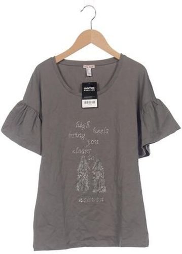 Damen T-Shirt, grau, Gr. EU 34, Elasthan, Baumwolle - Second Hand - Alba Moda - Modalova