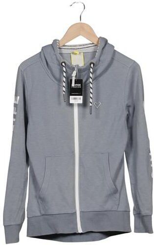 Damen Kapuzenpullover, hellblau, Gr. M, Baumwolle, Synthetik - Second Hand - Alife & Kickin - Modalova