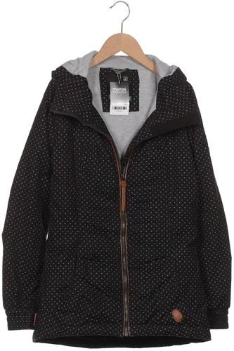 Damen Jacke, schwarz, Gr. S, Baumwolle, Synthetik - Second Hand - Alife & Kickin - Modalova