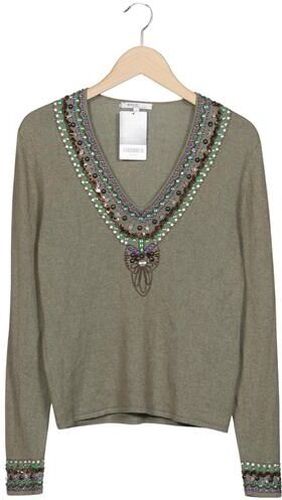 Damen Pullover, grün, Gr. L, Kaschmir, Seide - Second Hand - Allude - Modalova