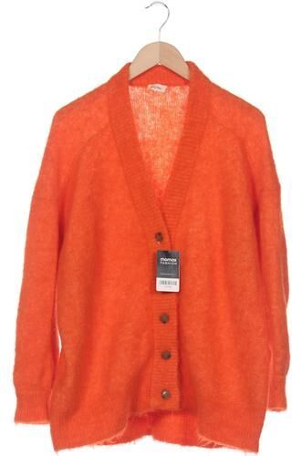Damen Strickjacke, orange, Gr. XS, Alpaka, Elasthan, Synthetik - Second Hand - American vintage - Modalova