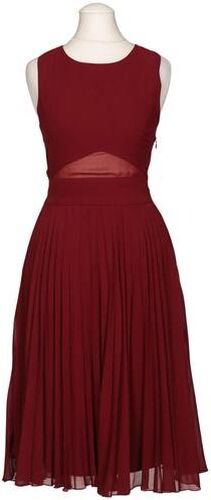 Damen Kleid, bordeaux, Gr. EU 32, Synthetik - Second Hand - asos Curve - Modalova