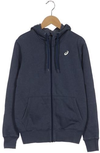 Damen Kapuzenpullover, marineblau, Gr. M, Elasthan, Baumwolle, Synthetik - Second Hand - Asics - Modalova