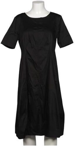 Damen Kleid, schwarz, Gr. EU 42, Elasthan, Baumwolle, Synthetik - Second Hand - Apanage - Modalova