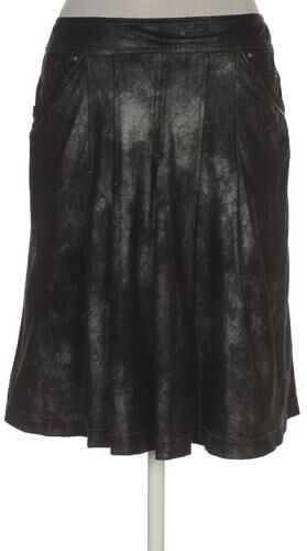 Damen Rock, grau, Gr. EU 38, Synthetik - Second Hand - Apanage - Modalova