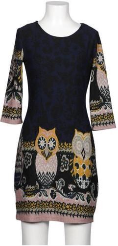 Damen Kleid, mehrfarbig, Gr. EU 38 (UK 10), Elasthan, Synthetik - Second Hand - aprico - Modalova