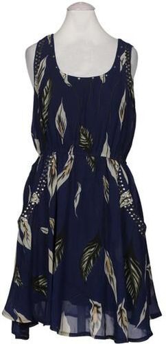 Damen Kleid, marineblau, Gr. S, Elasthan, Synthetik, Viskose - Second Hand - aprico - Modalova