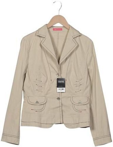 Damen Jacke, beige, Gr. EU 40, Elasthan, Baumwolle, Viskose - Second Hand - apriori - Modalova