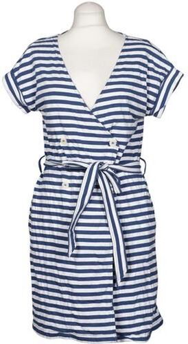 Lux Damen Kleid, blau, Gr. EU 36 (F 38), Baumwolle - Second Hand - Armor - Modalova