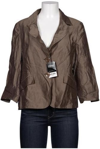 Damen Blazer, braun, Gr. EU 42, Leinen, Synthetik, Viskose - Second Hand - Basler - Modalova