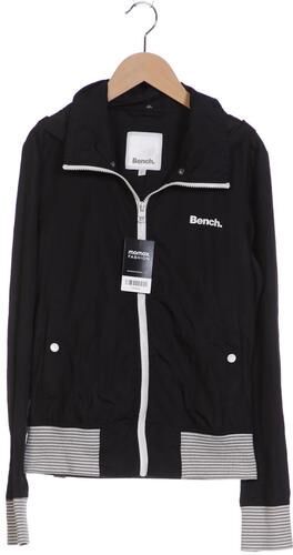 Damen Jacke, schwarz, Gr. EU 36, Elasthan, Synthetik - Second Hand - Bench. - Modalova