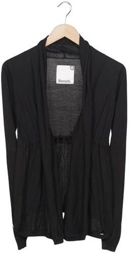 Damen Strickjacke, schwarz, Gr. EU 36, Baumwolle - Second Hand - Bench. - Modalova