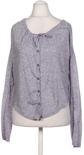 Damen Strickjacke, grau, Gr. EU 36, Leinen, Synthetik - Second Hand - Bench. - Modalova