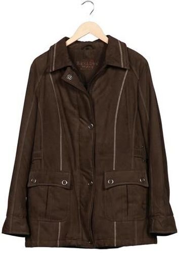 Damen Jacke, braun, Kurz-Gr. 21, Synthetik - Second Hand - Bexleys - Modalova