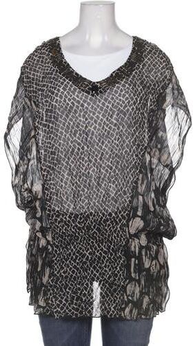 Damen Bluse, schwarz, Gr. EU 34, Synthetik - Second Hand - Biba - Modalova